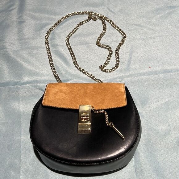 Like Dreams black and cowhide Crossbody/shoulder bad - Picture 2 of 7
